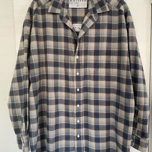 Frank & Eileen Shirley Plaid Flannel Size M